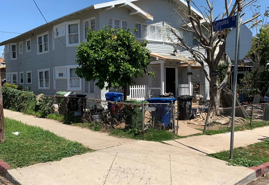 Completed multi-unit residential exterior painting project