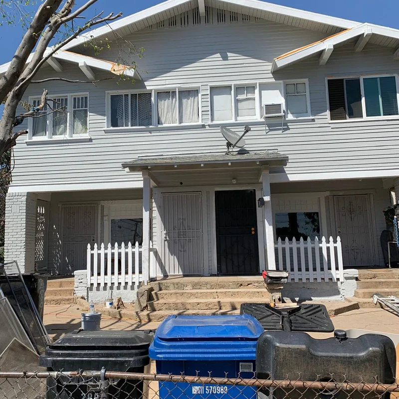 Craftsman exterior after painting