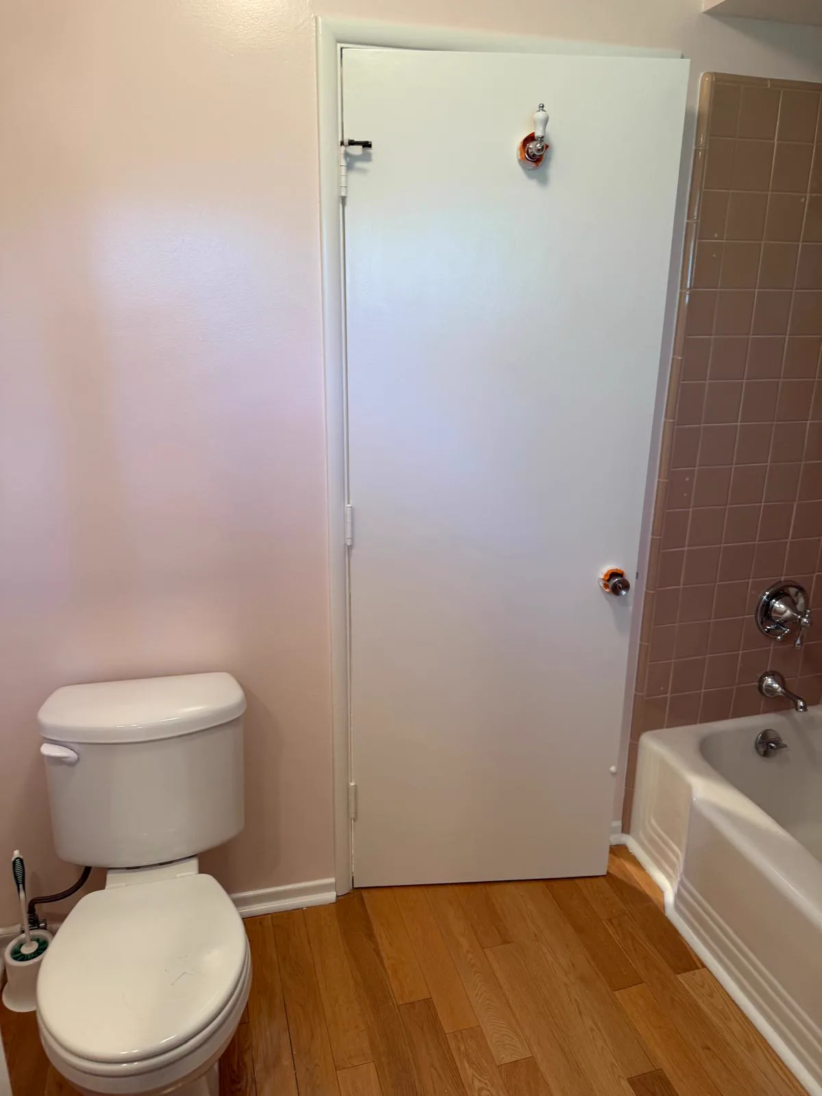 Finished San Gabriel bathroom with refinished vanity