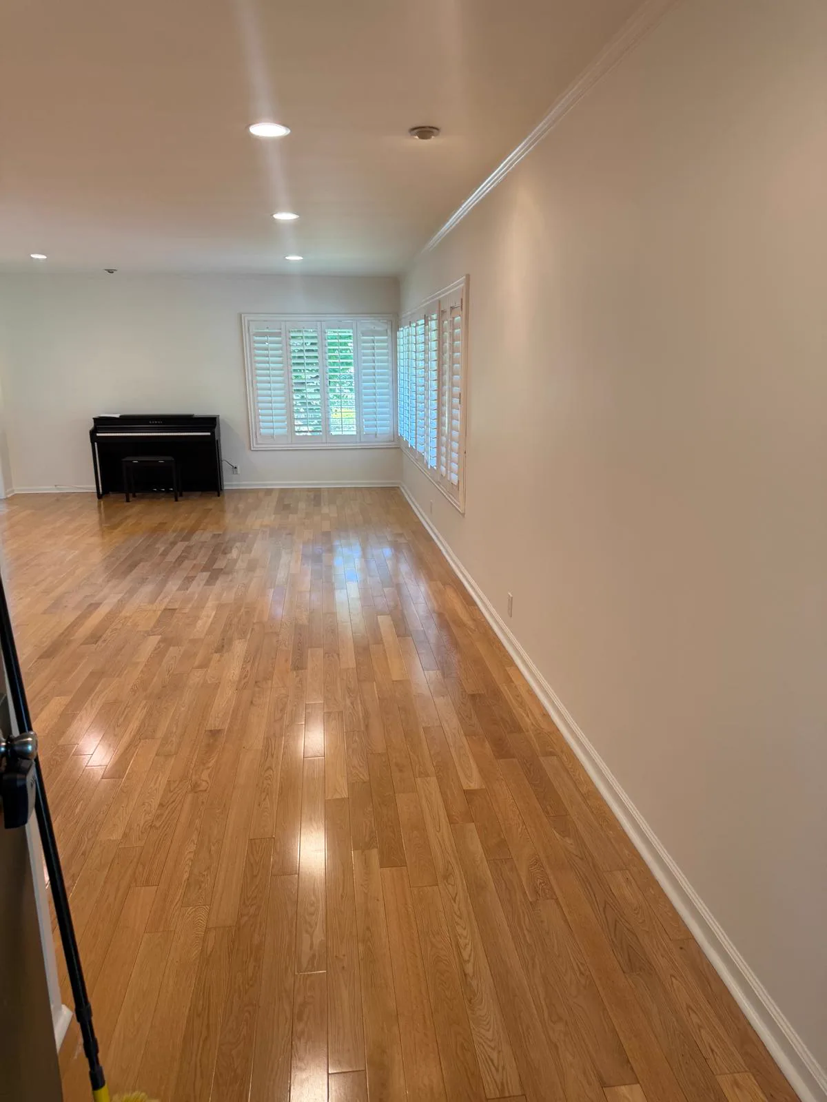 Repainted living space with trim and door casings, San Gabriel